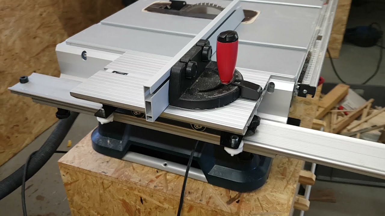 Metabo Schiebeschlitten auf Bosch GTS 635-216