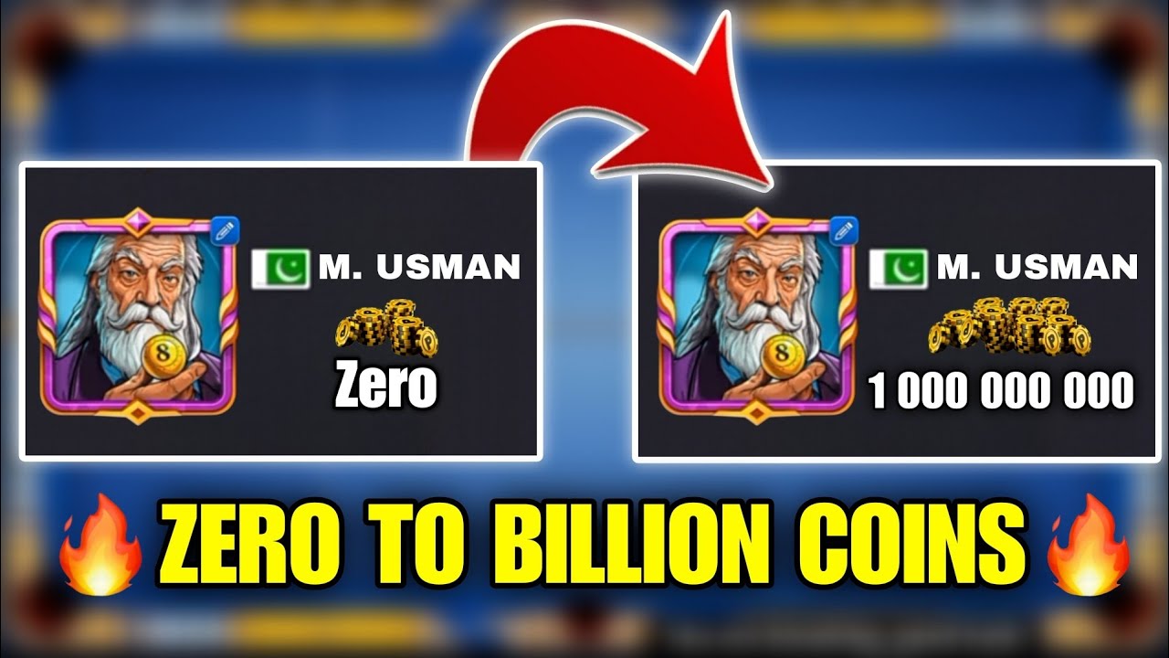 1 Video = Billion Coins | Zero to 1 Billion [HighLights] 8 Ball Pool - TALHA GAMING YT