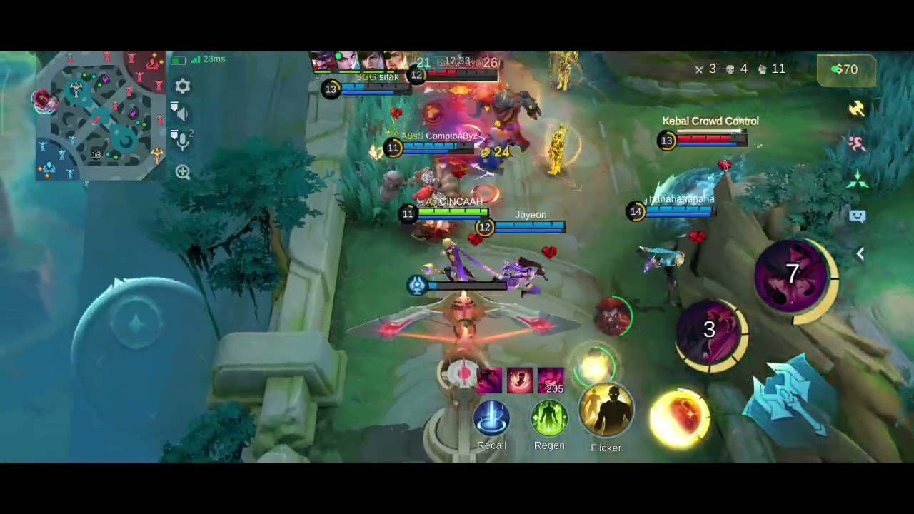 EPIC COMEBACK!!CECILION BERTAHAN SENDIRIAN