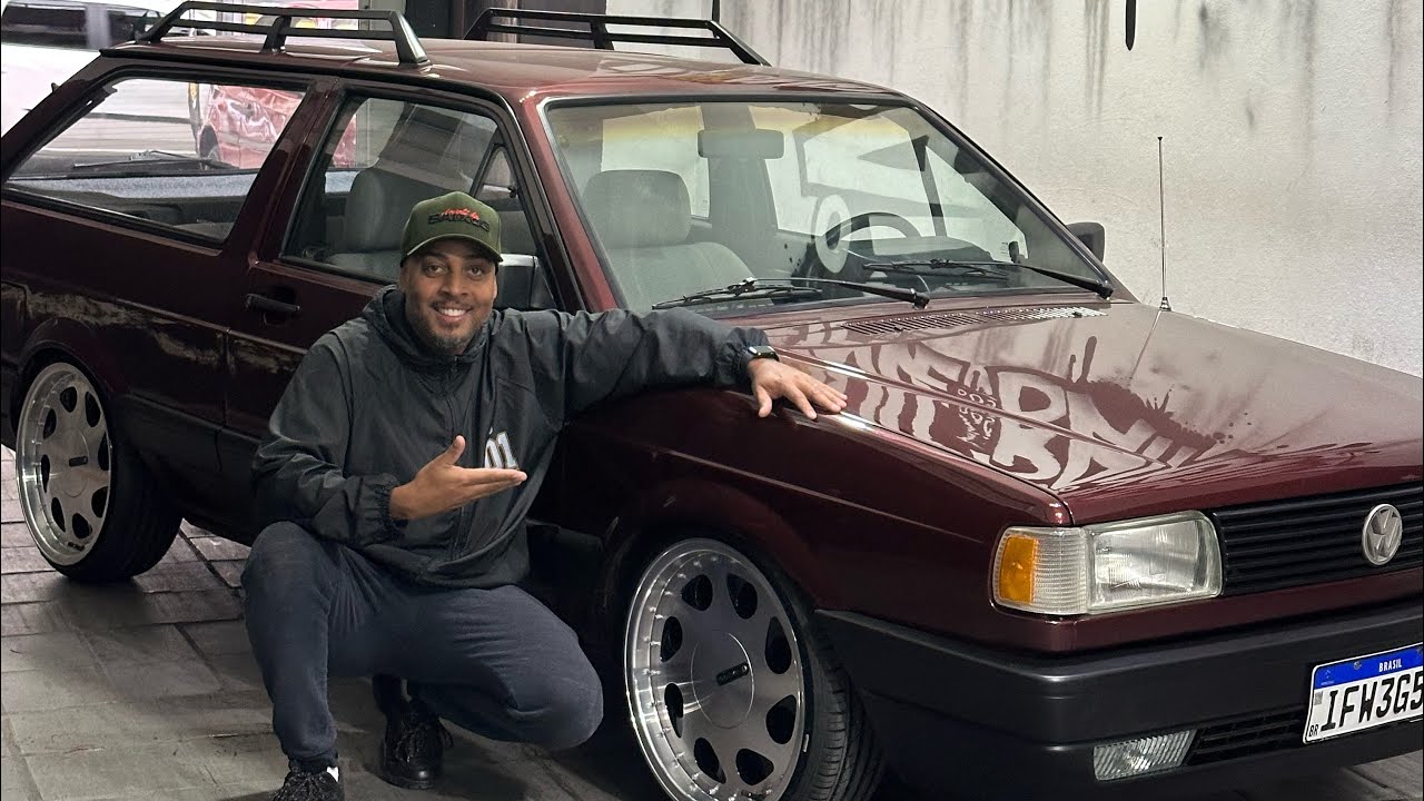 APRESENTANDO NA ÍNTEGRA NOSSO NOVO PROJETO!! PARATI GL 1992 VERMELHO MONTANA!! ESSA É EXCLUSIVA!!