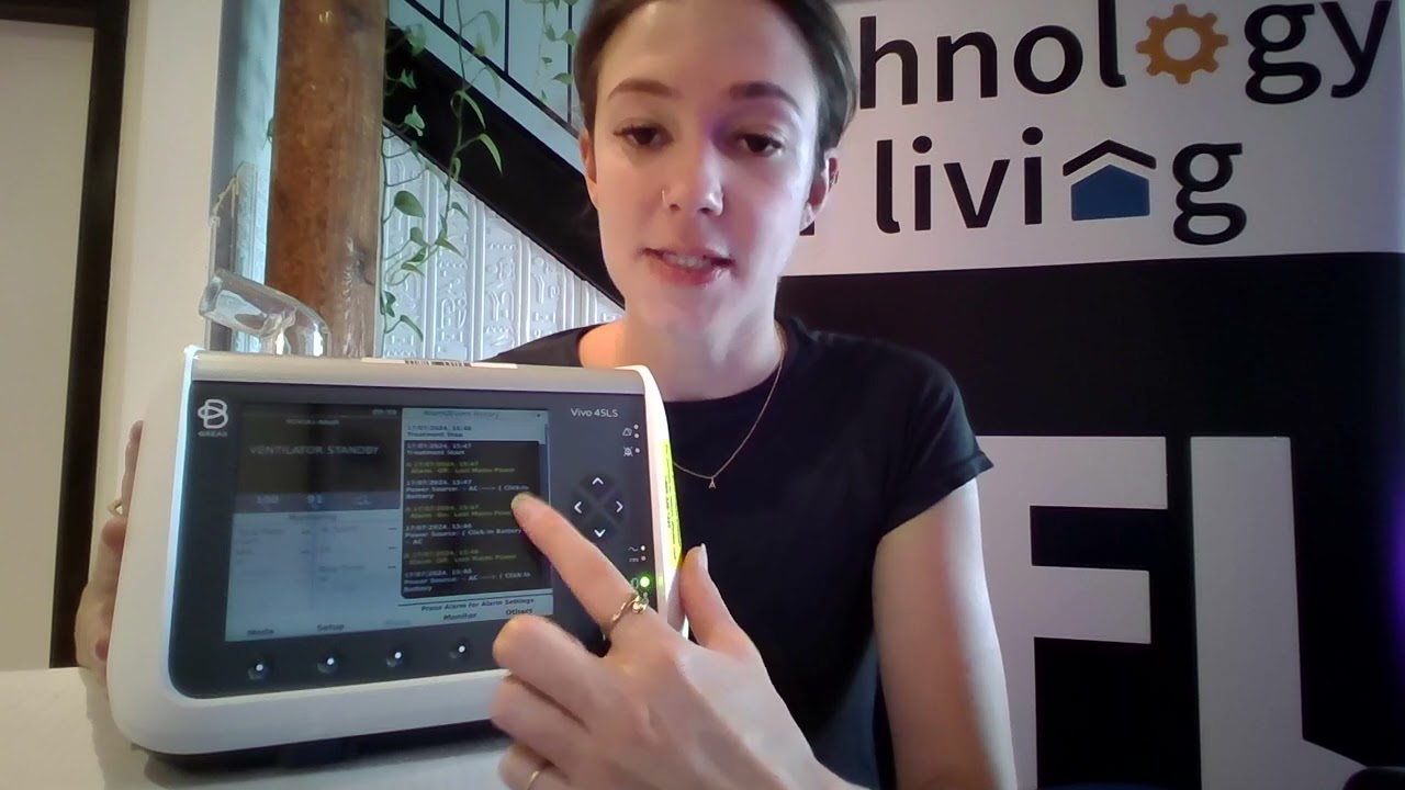 Changing Settings- Breas Vivo 45
