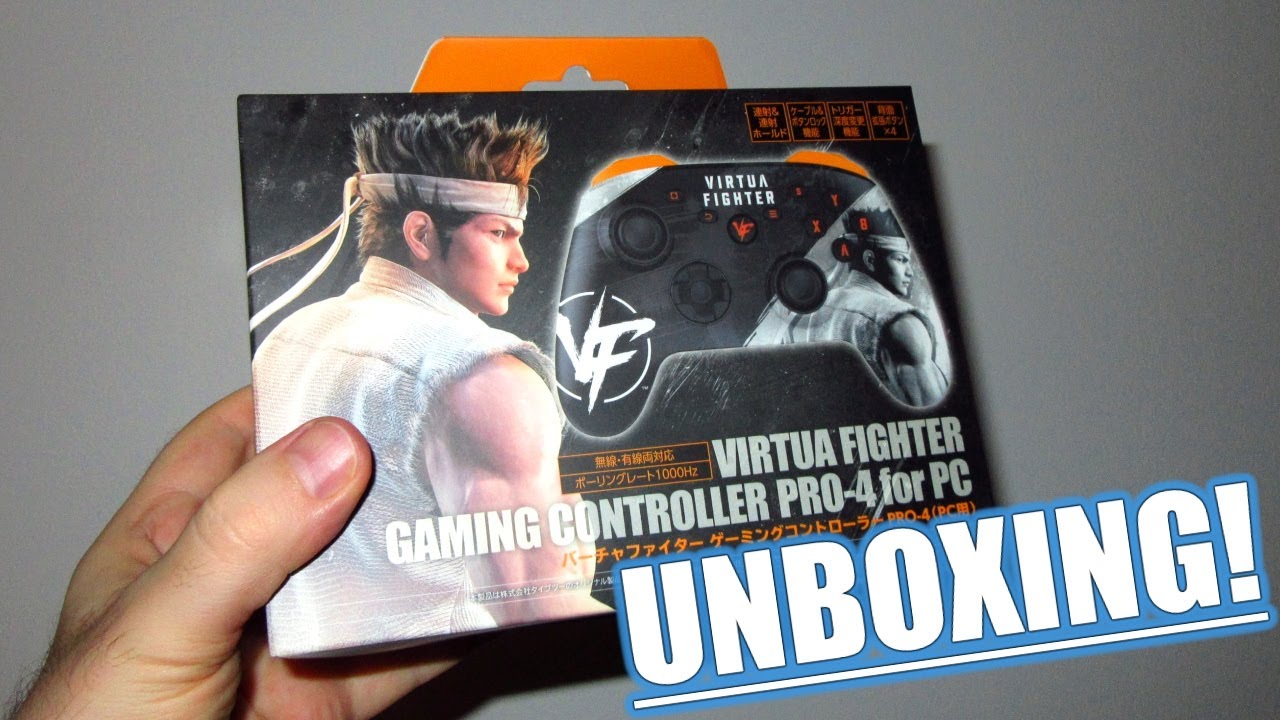 Der neue Virtua Fighter Controller PRO-4 ist da! UNBOXING & TEST Deutsch / German
