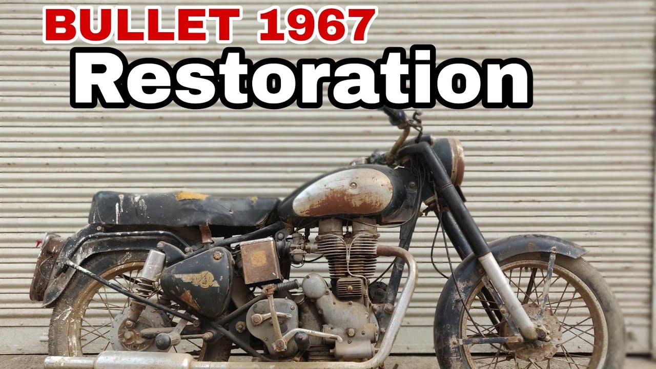 OLD MODEL |Bullet 1967 Restoration |Royal Enfield modification |Bullet Tower sikar #vintagebullet
