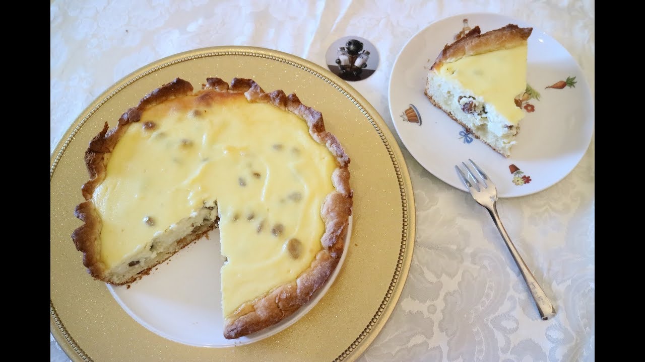 CROSTATA MORBIDA RICOTTA E UVETTA - ricetta veloce e facile - Tarta Sale e Zucchero
