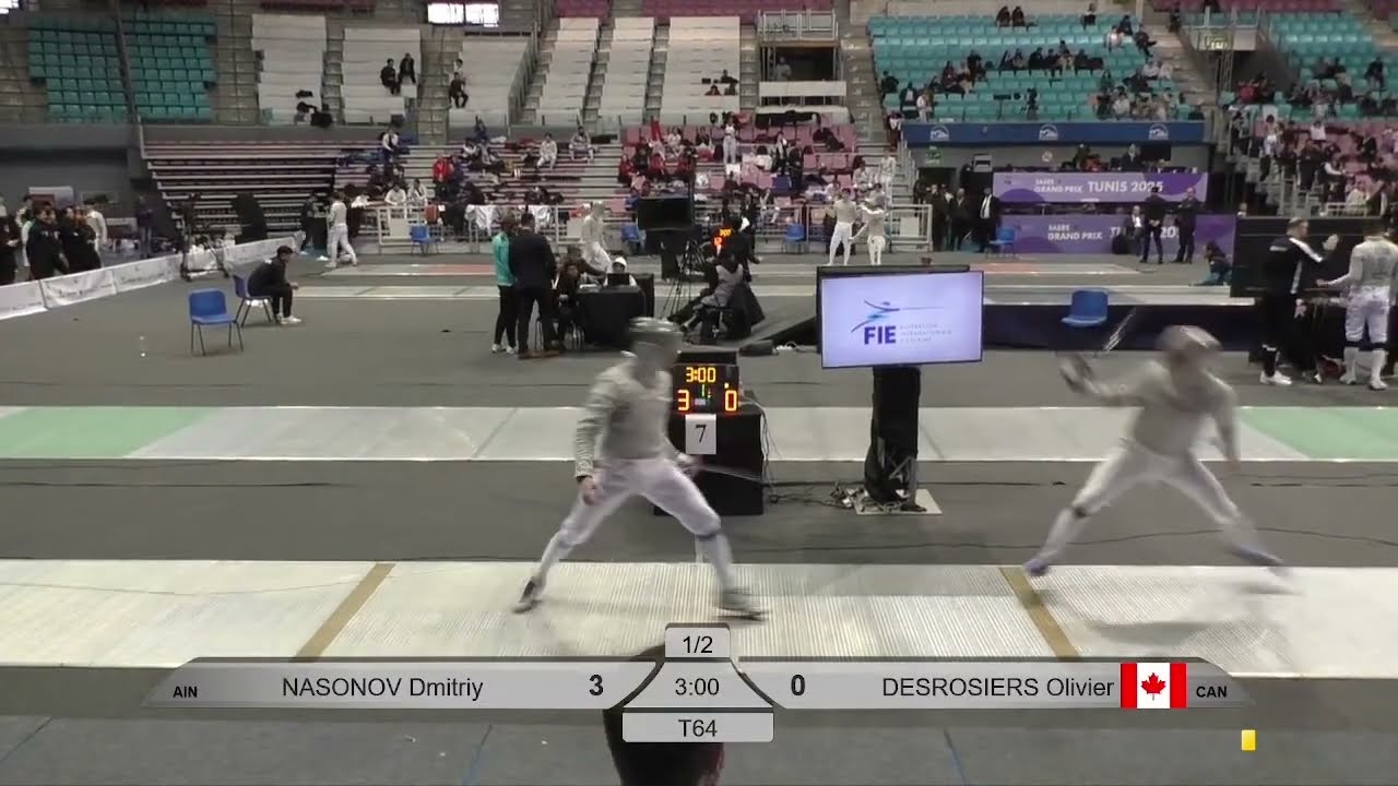 Tunis Grand Prix 2025 SMS - L64 - Dmitriy Nasonov RUS v Olivier Desrosiers CAN