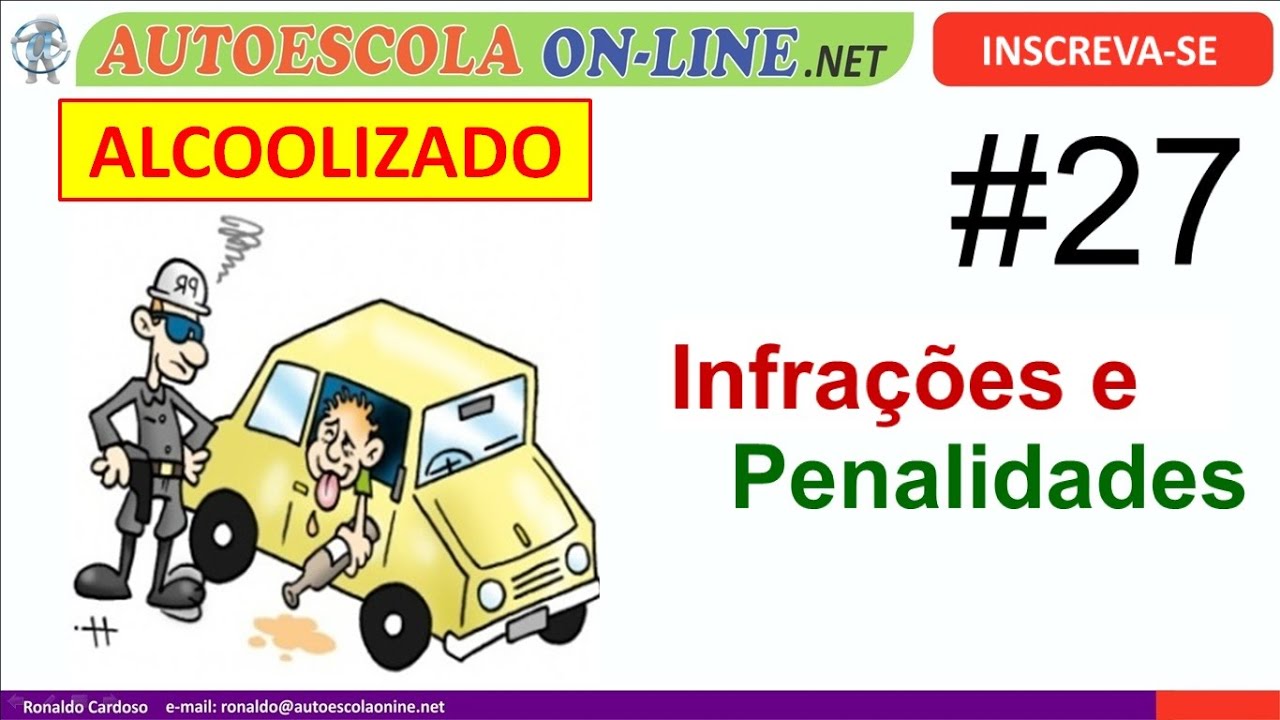 Infrações e Penalidades - Embriaguez