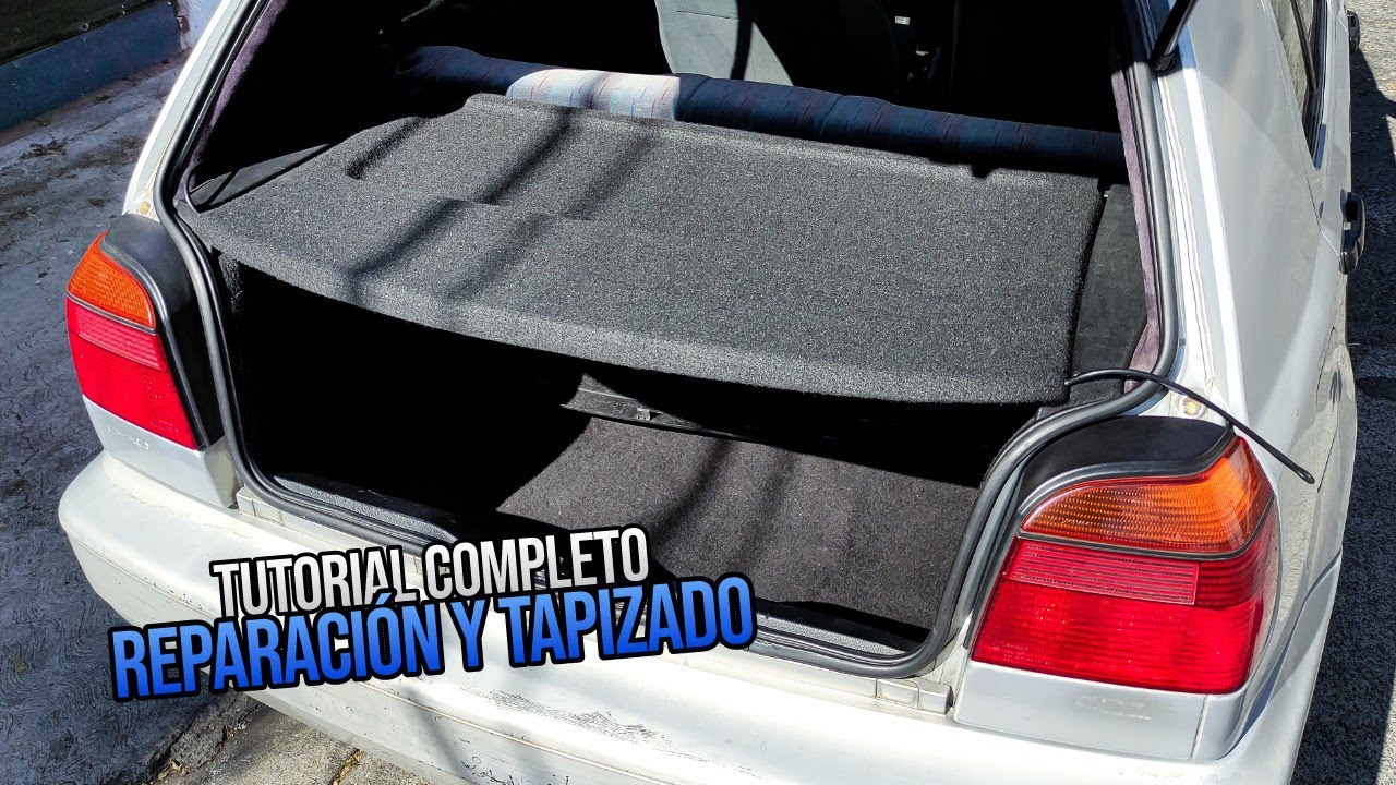 Cómo restaurar y tapizar la tapa o sombrerera de la cajuela Golf/Jetta | STANCE MK3