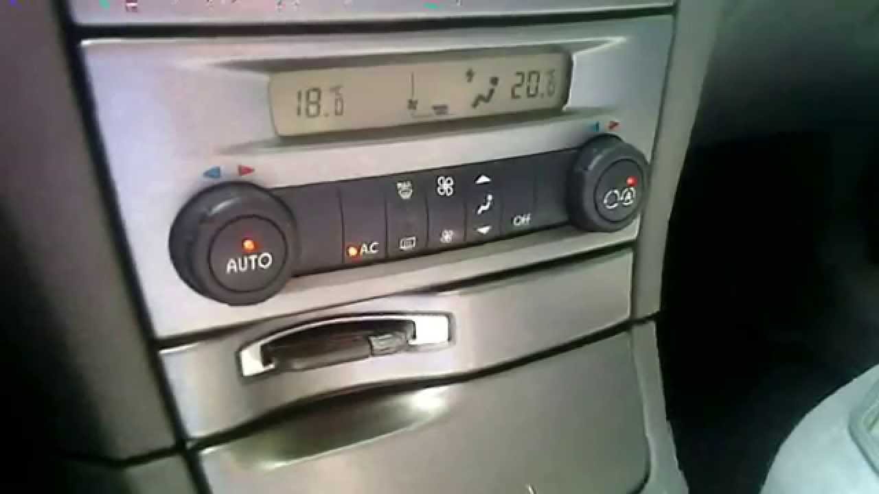 Renault Laguna 2 naprawa podświetlenia climatronica