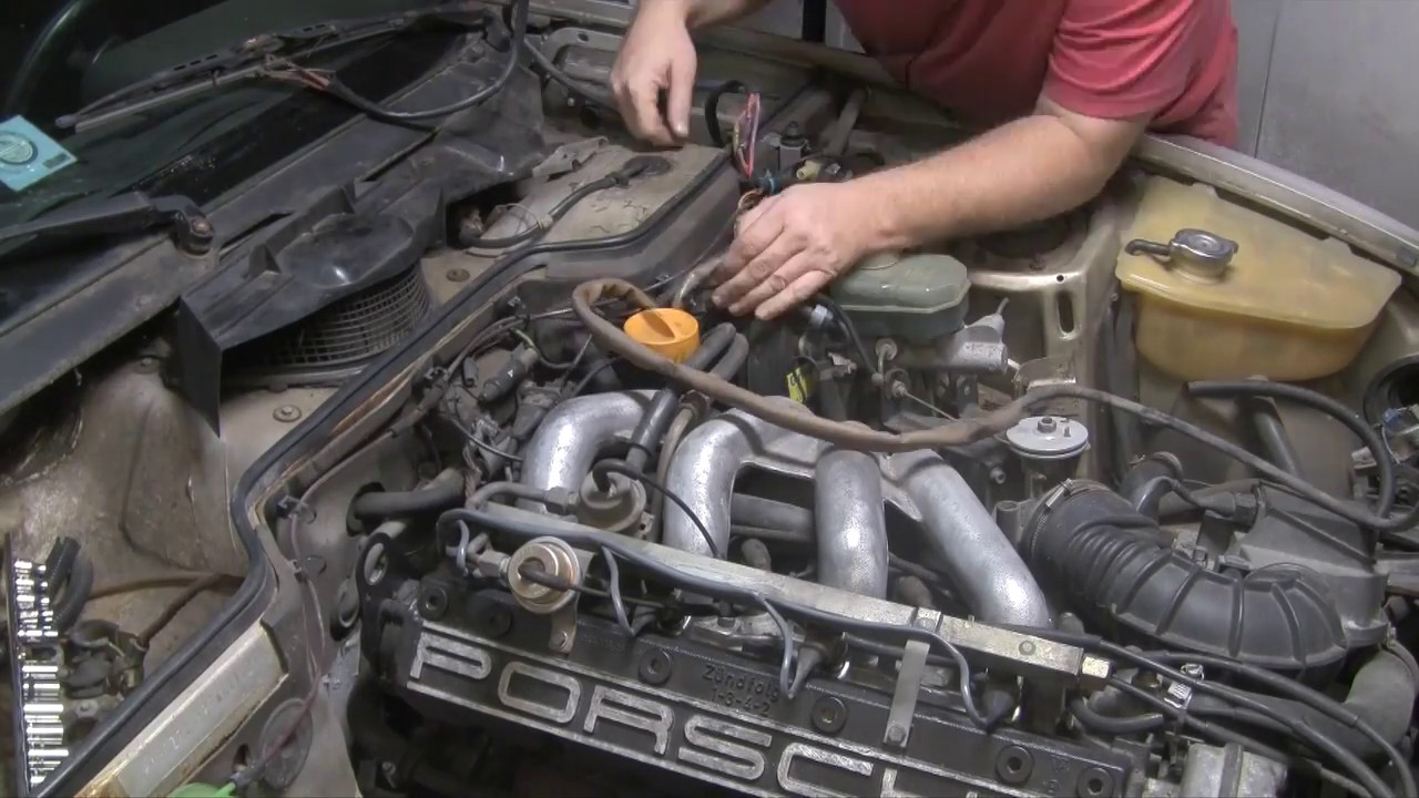 1983 Porsche 944 engine removal