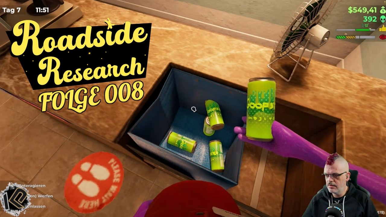 👽Lets Play Roadside Research | CO-OP | Folge 008 | Wir müssen mehr Wedeln