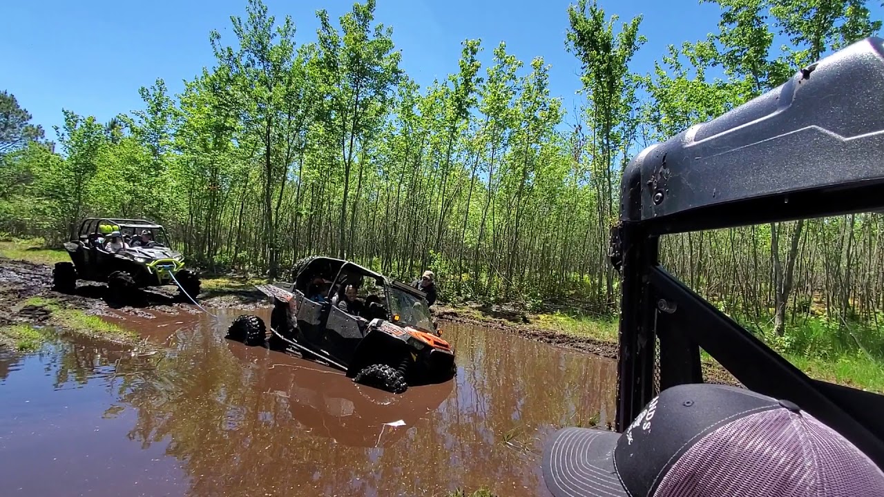 Nice day of mudding! Polaris 1000 turbo  rzr xp 1000 highlifter outlander 1000 xmr  ranger 1000 crew
