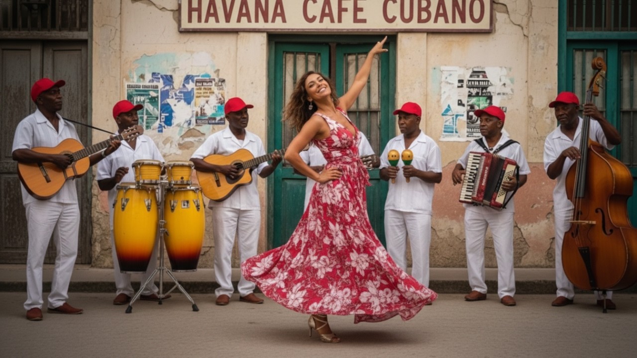 Café Cubano Music 🎷: Old Havana Charm & Vintage Café Jazz Flow