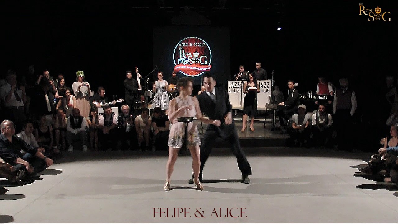 FELIPE BRAGA & ALICE MEI at THE ROYAL SWING FEST Second edition