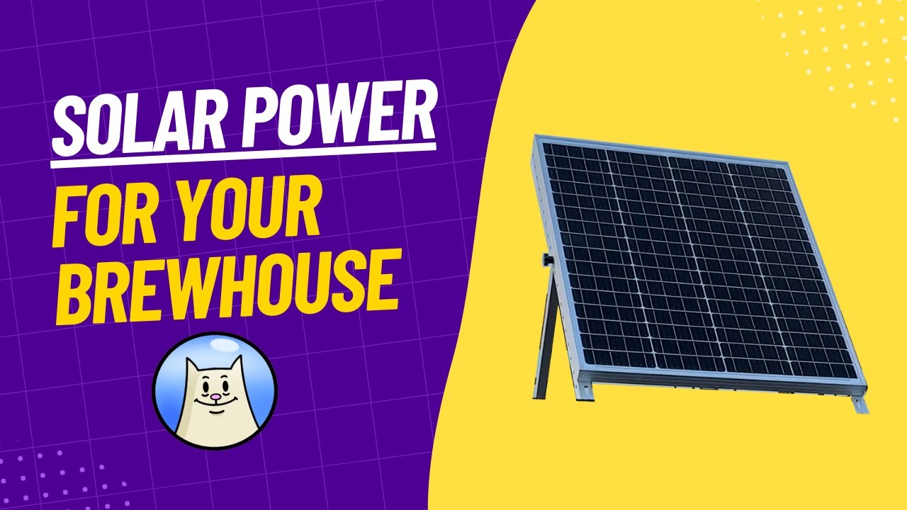 Solar power for the brewhouse