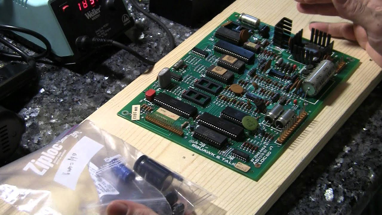 Rebuilding a Bally Squawk & Talk sound board pinball Pt 1 - PinballHelp.com