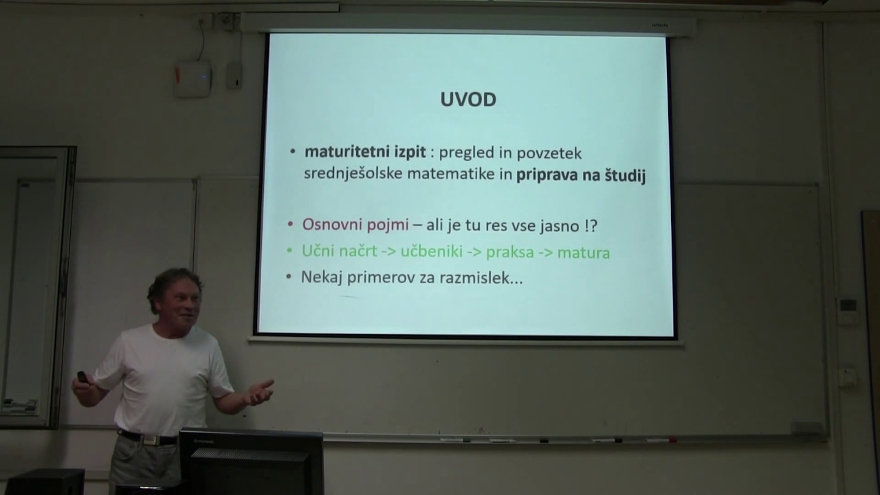 FAMNITovi izleti v matematično vesolje - Polinomi na maturi, ddr. Janez Žerovnik