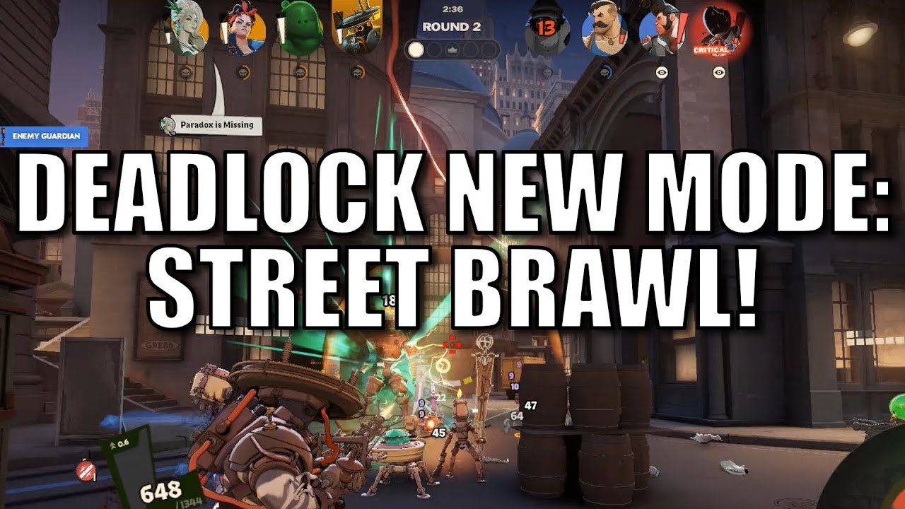 Deadlock Street Brawl Full Game! New Mode Gameplay Old Gods New Blood Update Patch Abilities Skills