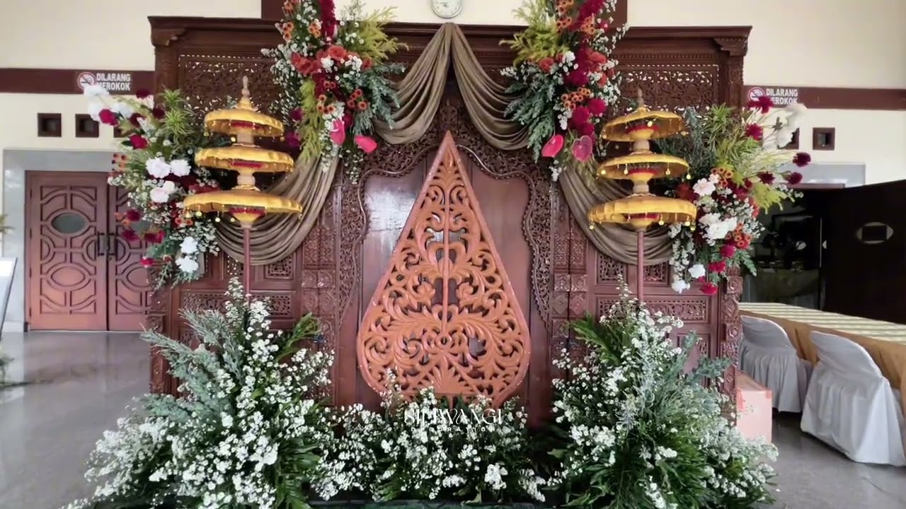 Konsep Dekorasi Wedding Jawa Berkelas & Tradisional