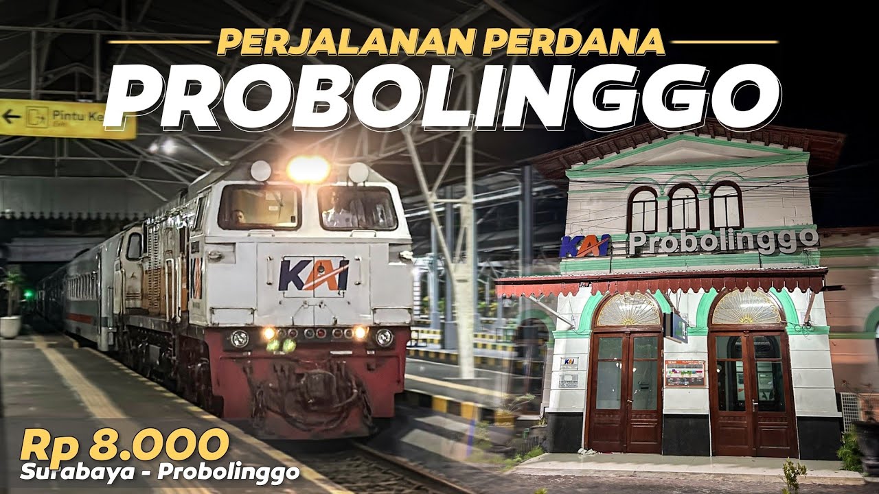 AKHIRNYA DIPERPANJANG ‼️ PERDANA NYOBAIN RUTE BARU KERETA COMMUTERLINE SUPAS SURABAYA - PROBOLINGGO