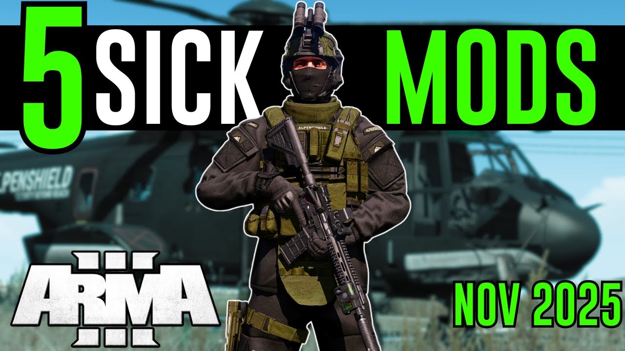 Моды для Arma 3 — Топ-5 НОВЫХ потрясающих модов на снаряжение и оружие, которые стоит использоват...