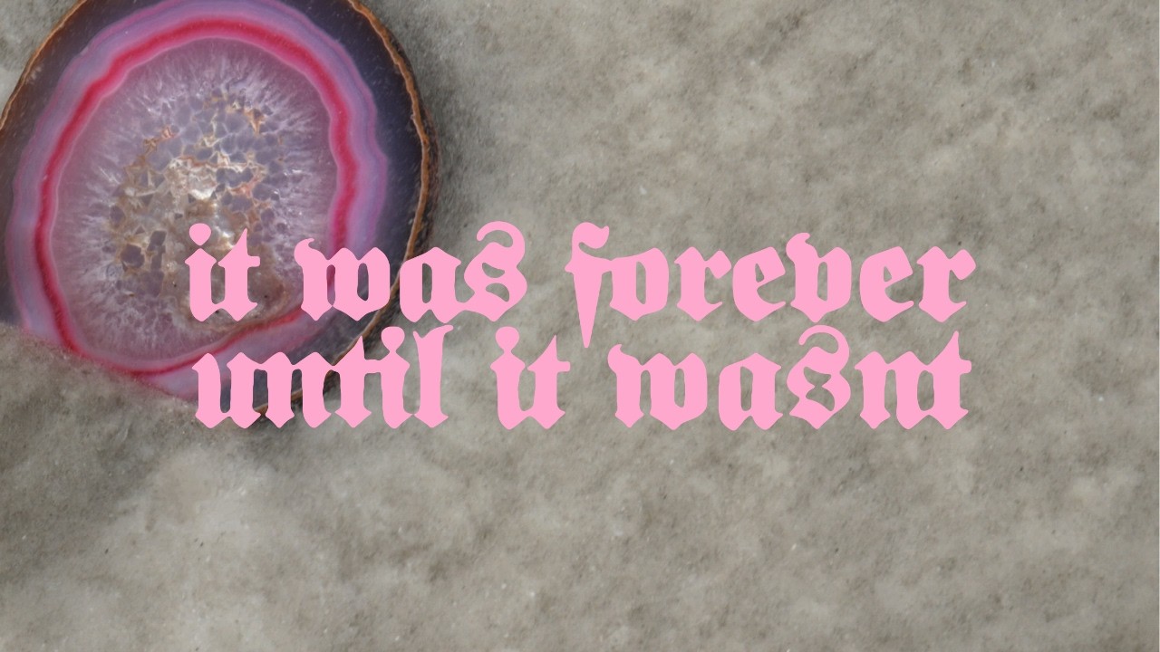 Laso - it was forever until it wasnt (Official music video)