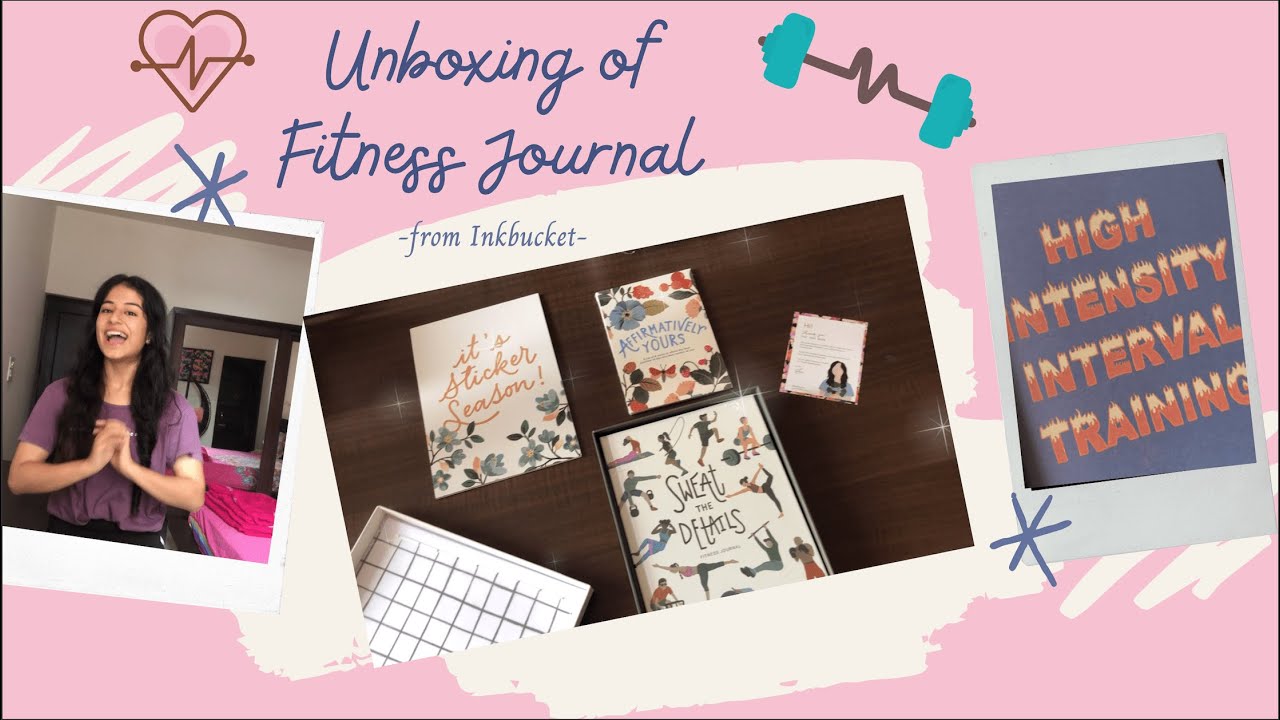 ✨Unboxing of #Inkbucket &lsquo;s ~Fitness Journal~ #2021