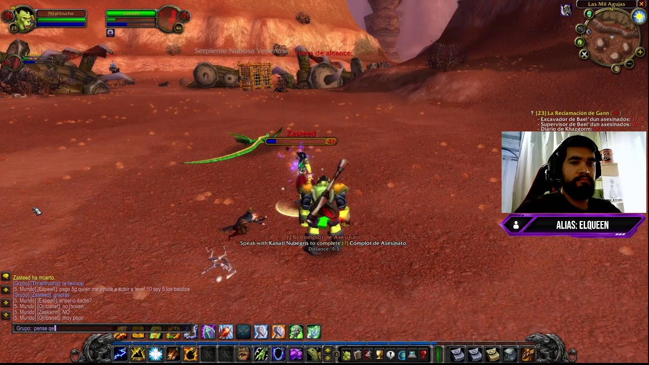 SUBIENDO EL CHAMAN EN TURTLE WOW Y CHARLANDO