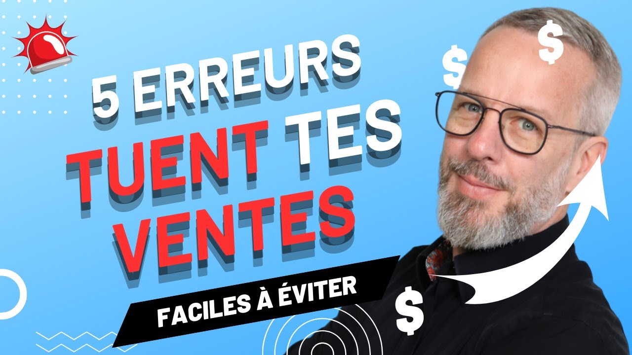Évite les 5 pièges mortels et passe 75% de closing