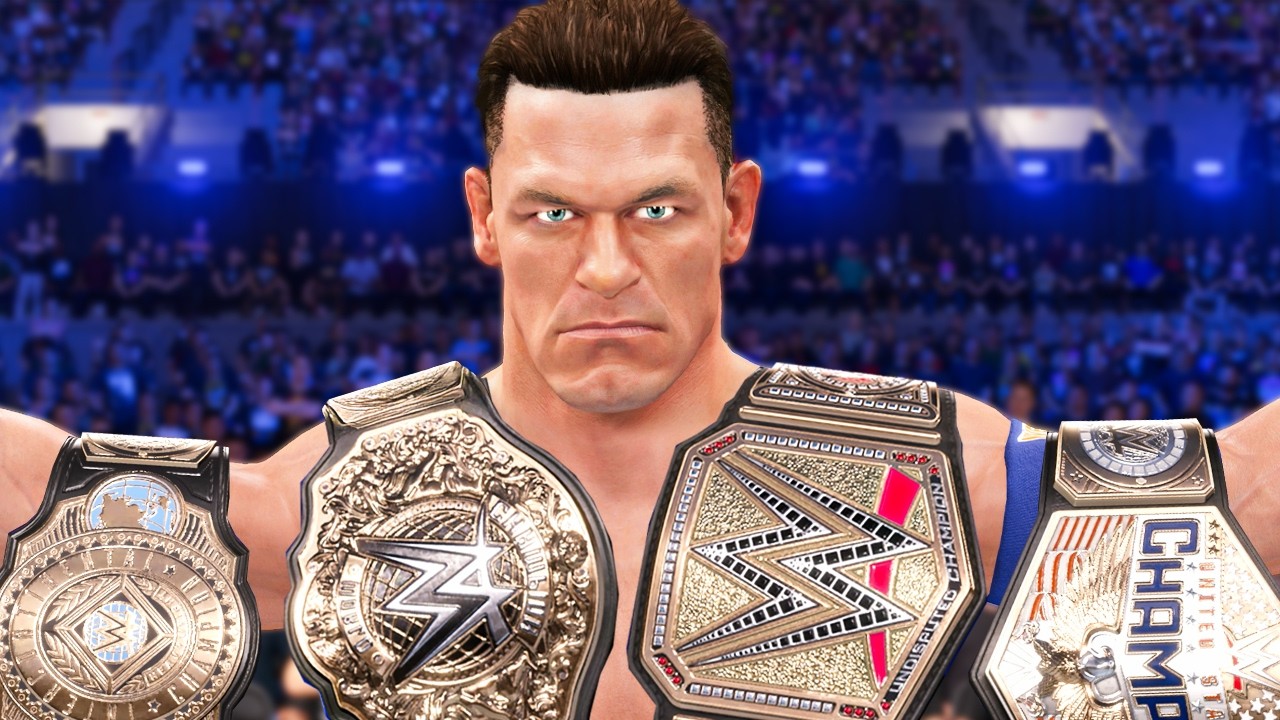 I Gave John Cena EVERY WWE Belt & This Happened...