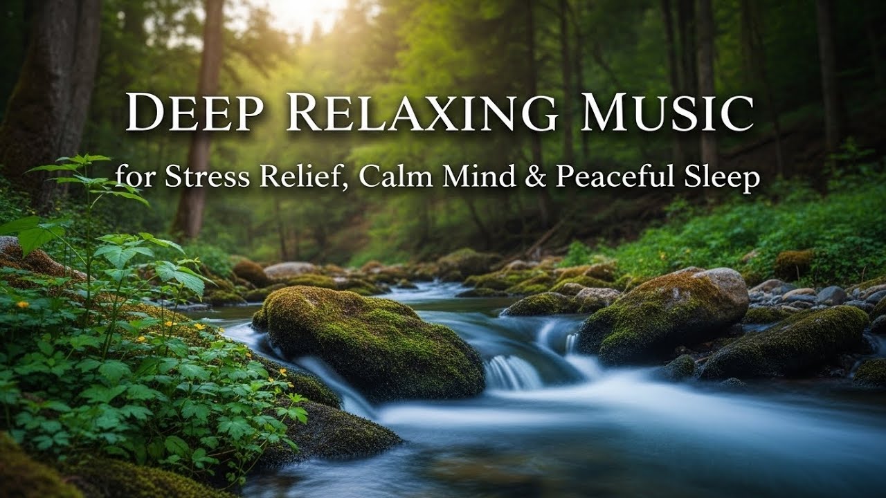 Deep Relaxing Music for Sleep 😴 Night Calm & Heal