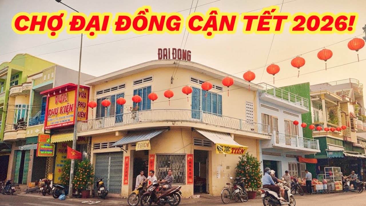 Chợ Đại Đồng La Gi Ngày Cận Tết 2026 – Hải Sản Ê Hề!