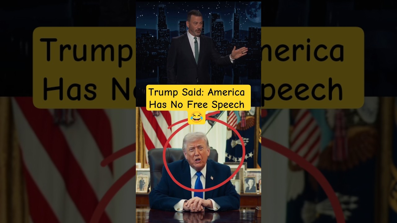 Kimmel Exposed Donald Trump's Hypocrisy about free Speech #trump #uspolitics #kimmel #usa#freespeech