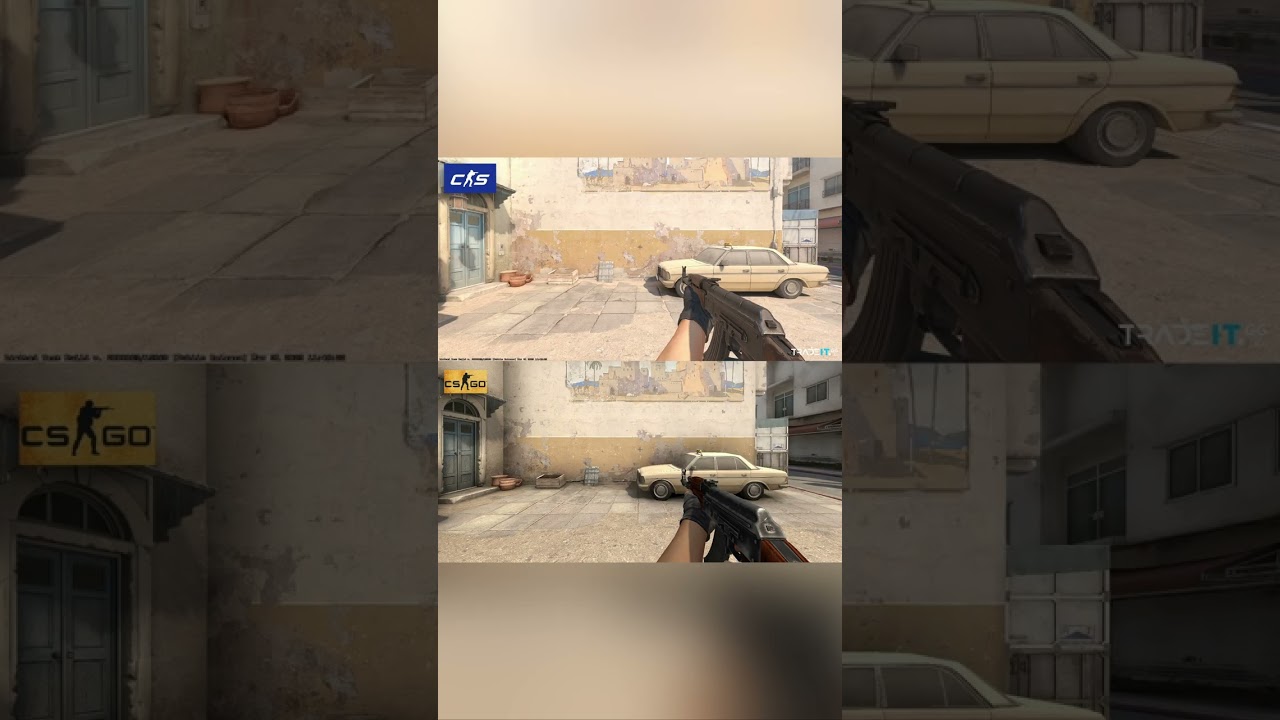 Follow Recoil Comparison CS2 v.s. CSGO