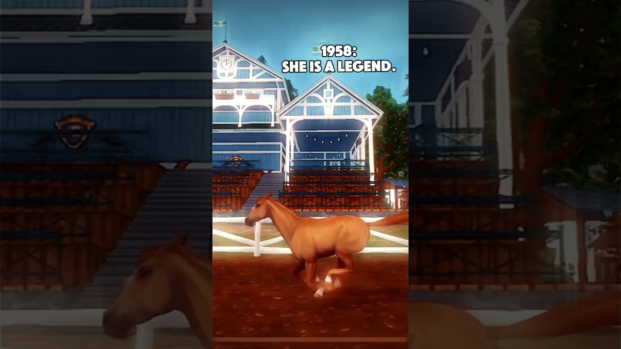 Sso How It Was Then & Now Star Stable Racing Horse Edit!😢 / Sso Short / Sso Edit #sso #starstable