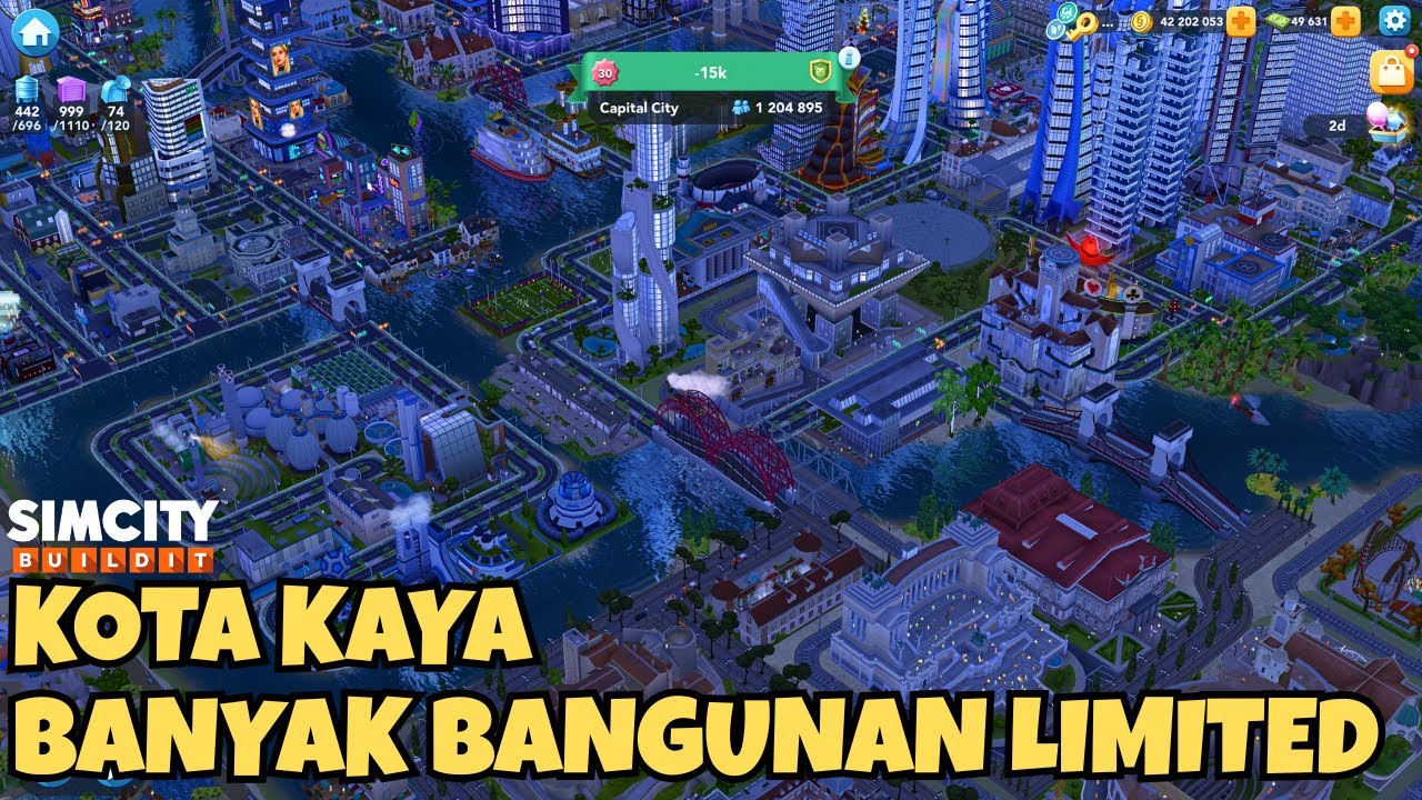 LAYOUT DESAIN BAGUS | REVIEW IBUKOTA KOTA -15K | SIMCITY BUILDIT