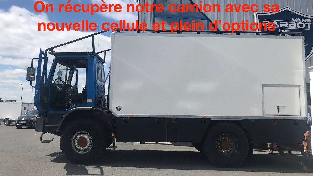 On installe une cellule sur notre camion d'expédition # Iveco Eurocargo 4x4