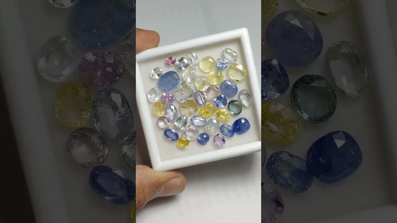 Original Sapphire Gemstone From Madagascar | #Minerals #Crystal #Stones #Sapphire #Madagascar