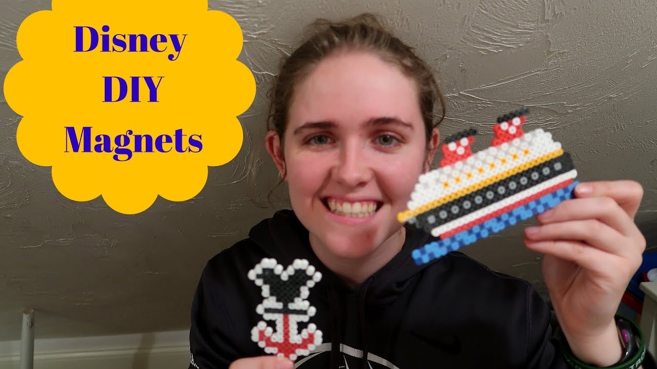 DIY Disney Perler Bead Magnets