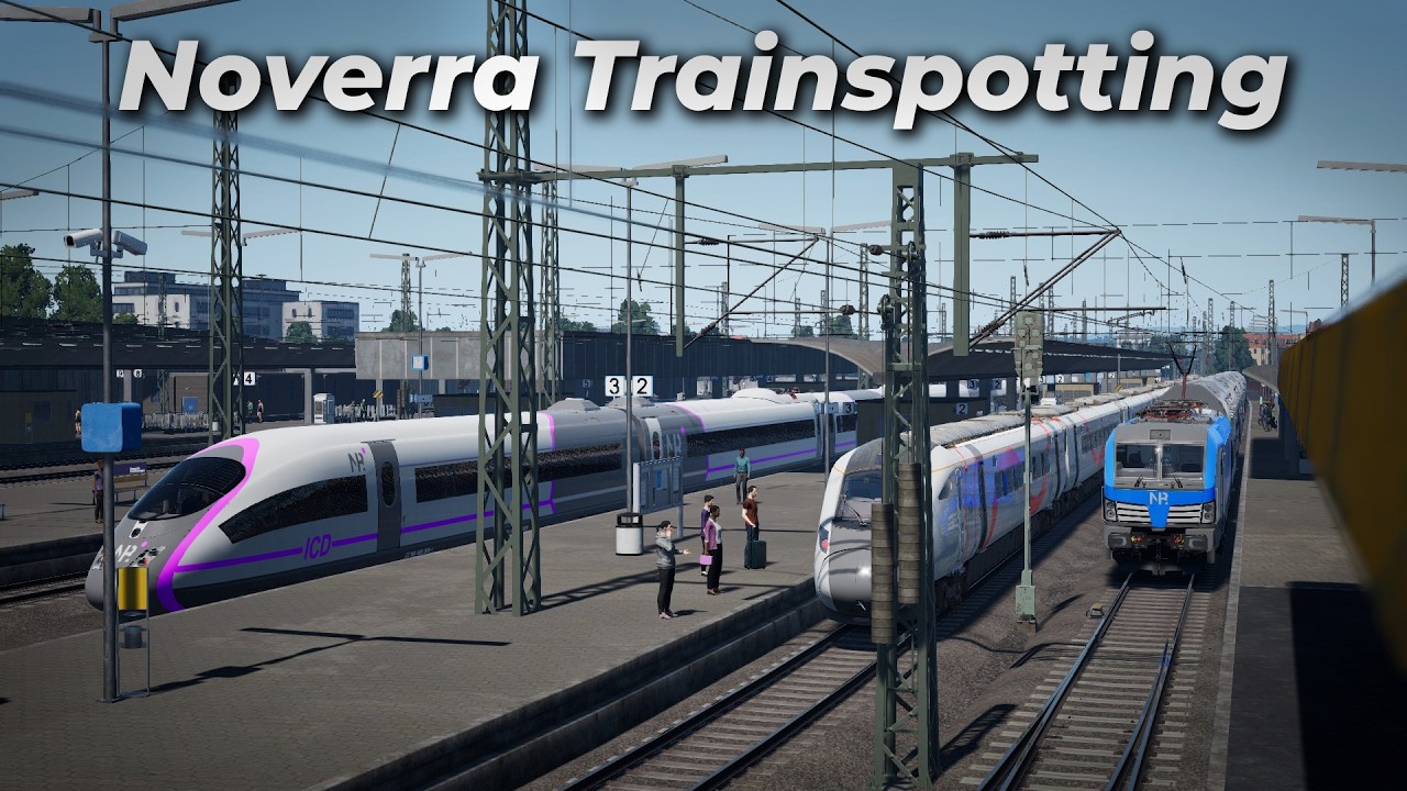 Trainspotting in My Fictional Railway Network | Train Sim World 6