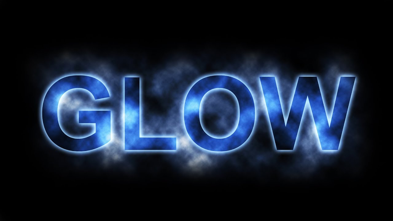 Glow Effect Photoshop - Glowing Text Effect