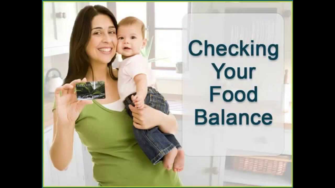 Checking Your Food Balance