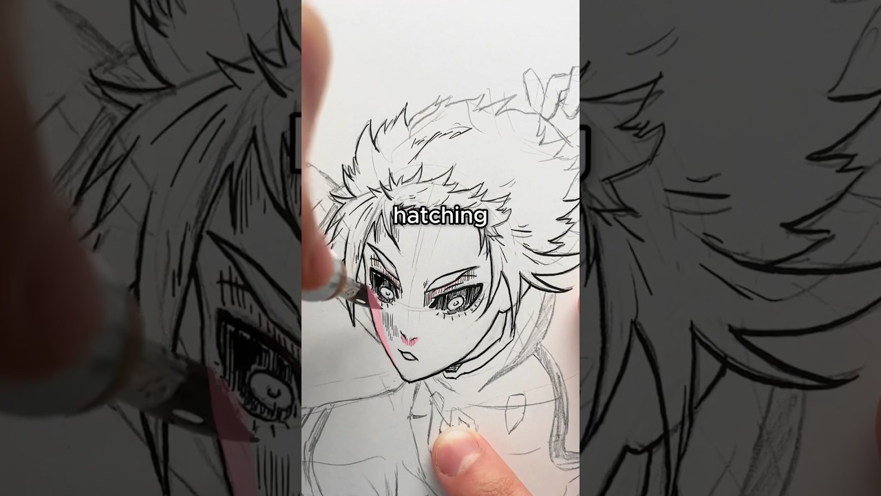 How to DRAW Like MANGA!! 👀✍️ #arttutorial