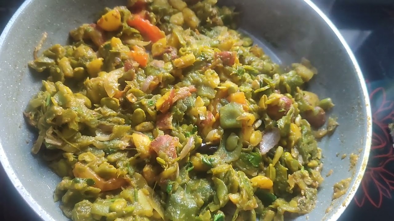সিম দিয়ে সবজি,সিম আলু দিয়ে সবজি রান্না। 😍shubji ranna