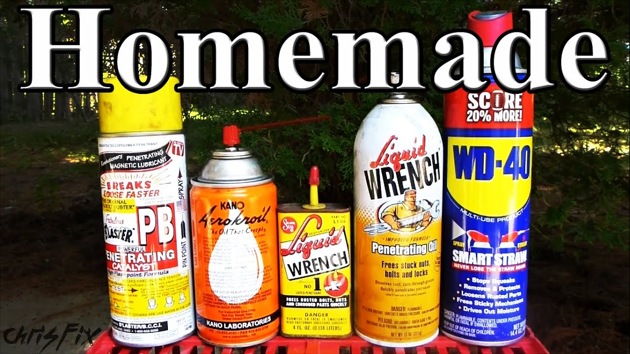Homemade Penetrating Fluid, How to Make Your Own