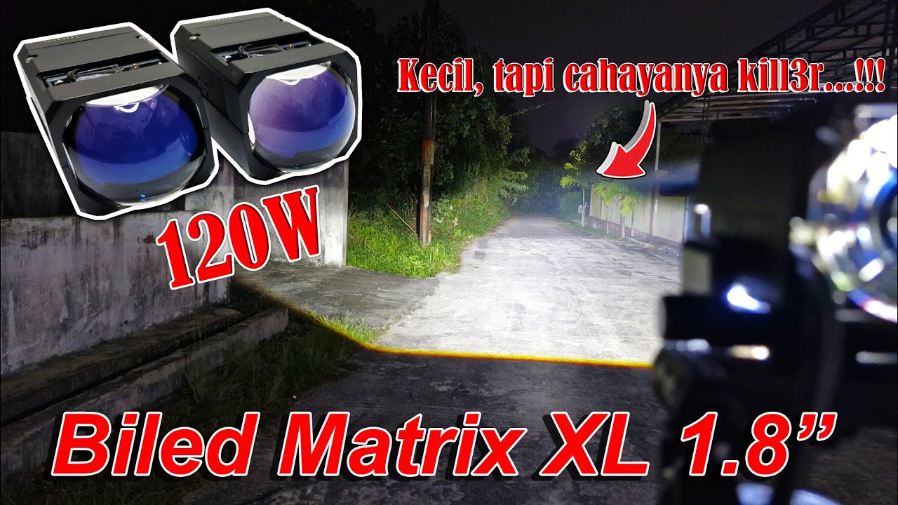 Review Projector Biled Matrix XL 1.8