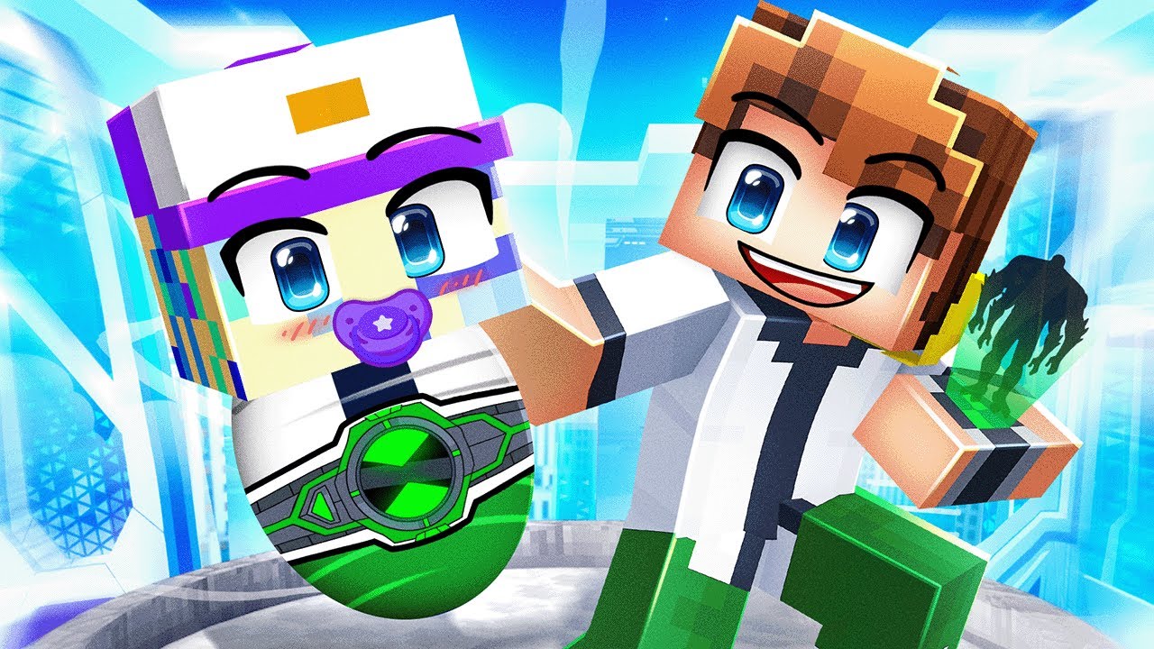 Adopted By Ben 10 in Minecraft!