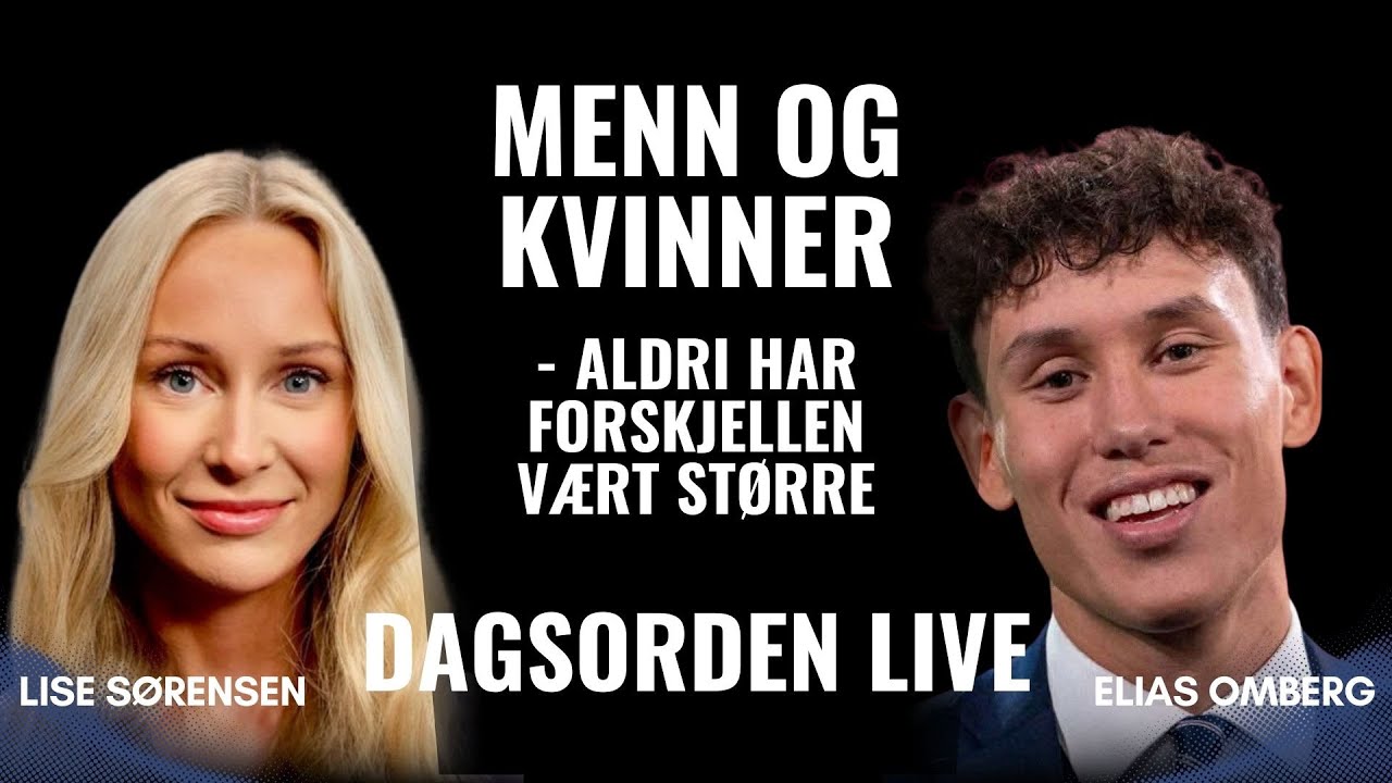 Elias Omberg om datingkrise og kjønnsforskjeller | Dagsorden 6. januar 2026