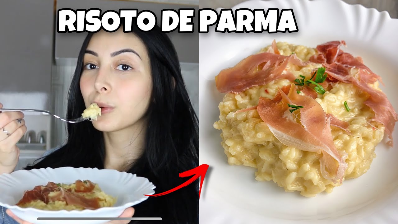 RISOTO DE PRESUNTO PARMA #ISANACOZINHA