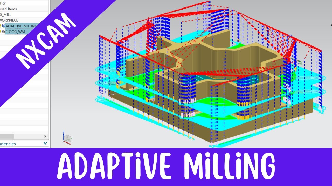 #nx #cam #adaptive #milling