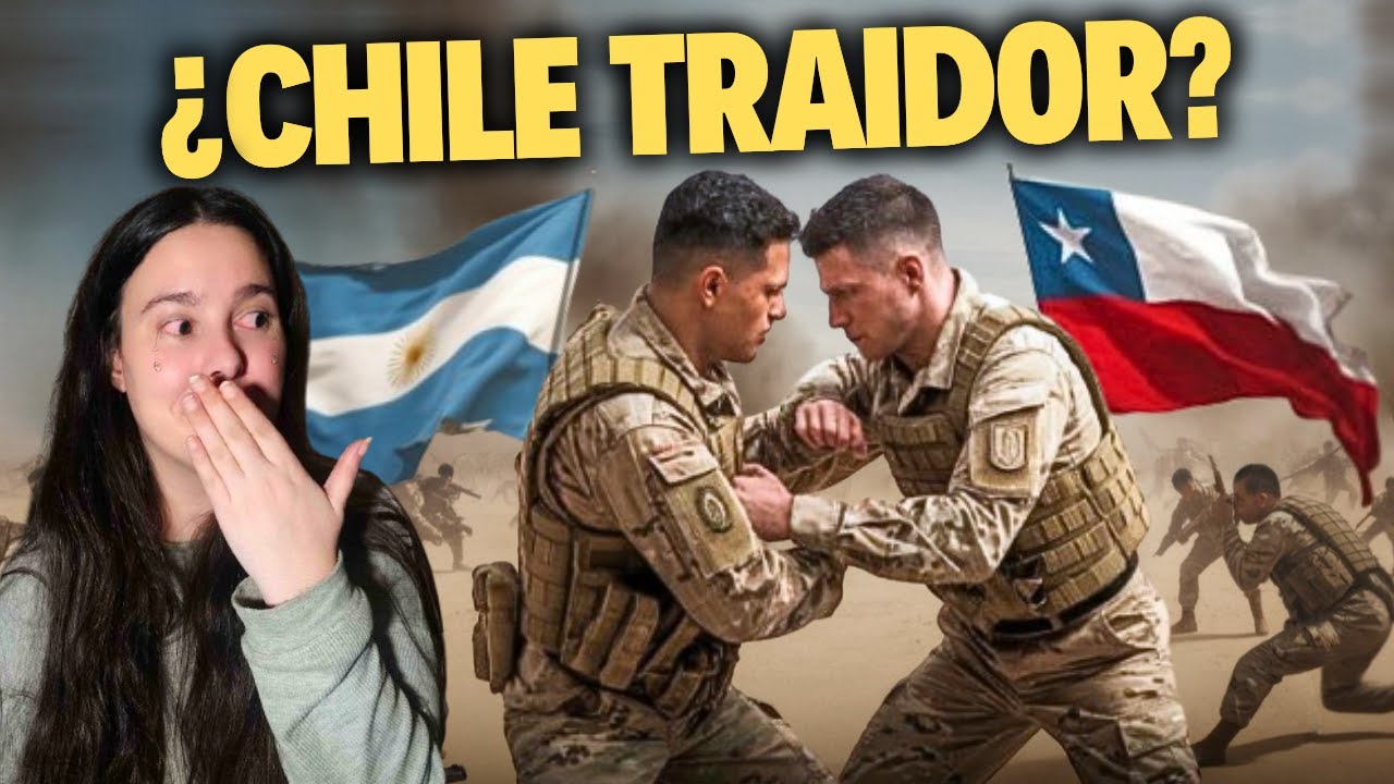 ESPAÑOLA reacciona a ¿CHILE TRAICIONÓ a ARGENTINA? Descubre la VERDAD